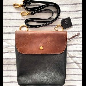 Black Rosemary Crossbody Bag